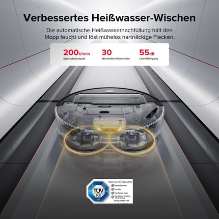 SEO. Roborock Saros Z70 Staubsaugerroboter mit mechanischem OmniGrip™ Arm - Schwarz Linkreich
