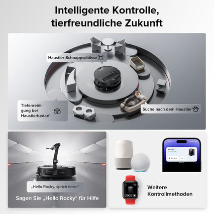 SEO. Roborock Saros Z70 Staubsaugerroboter mit mechanischem OmniGrip™ Arm - Schwarz Linkreich