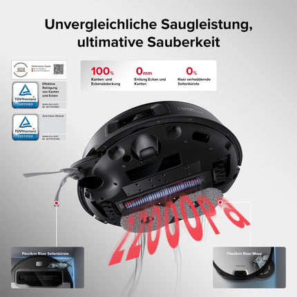 SEO. Roborock Saros Z70 Staubsaugerroboter mit mechanischem OmniGrip™ Arm - Silber Linkreich