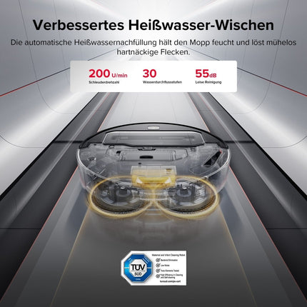 SEO. Roborock Saros Z70 Staubsaugerroboter mit mechanischem OmniGrip™ Arm - Silber Linkreich