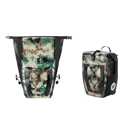 ROCKBROS 100 % wasserdichte Transporttaschen mit Netztasche 27L (Fahrradtaschen) kaufen bei Linkreich – Jetzt entdecken!
