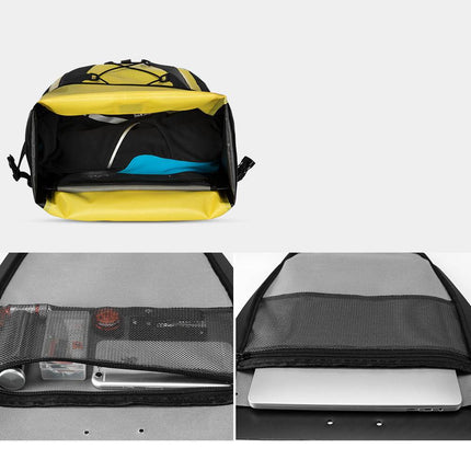 ROCKBROS 100 % wasserdichte Transporttaschen mit Netztasche 27L (Fahrradtaschen) kaufen bei Linkreich – Jetzt entdecken!