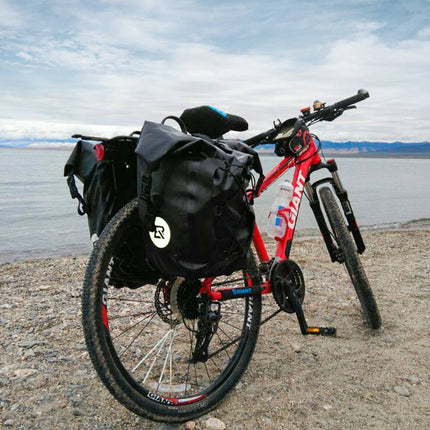 ROCKBROS 100 % wasserdichte Transporttaschen mit Netztasche 27L (Fahrradtaschen) kaufen bei Linkreich – Jetzt entdecken!