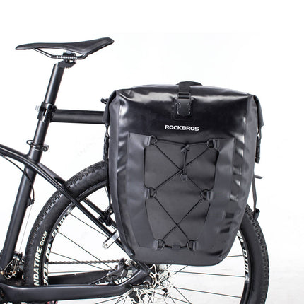 ROCKBROS 100 % wasserdichte Transporttaschen mit Netztasche 27L (Fahrradtaschen) kaufen bei Linkreich – Jetzt entdecken!