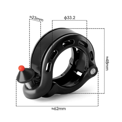ROCKBROS 100dB Versteckte Fahrradklingel Regenfest und Rostfrei (Fahrradklingel) kaufen bei Linkreich – Jetzt entdecken!