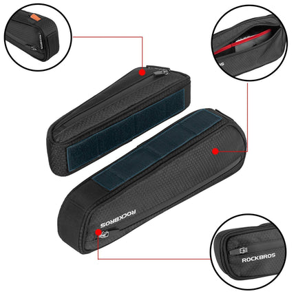 ROCKBROS 2 in 1 Fahrradtasche Set Rahmentasche Oberrohrtasche 2,5L (Fahrradtaschen) kaufen bei Linkreich – Jetzt entdecken!