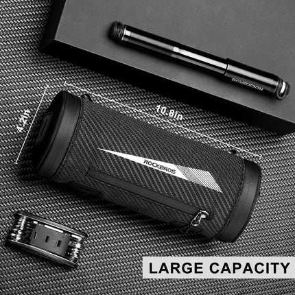 ROCKBROS 3 in 1 Praktisch Lenkertasche Zylindrisch Multifunktional 2L (Fahrradtaschen) kaufen bei Linkreich – Jetzt entdecken!