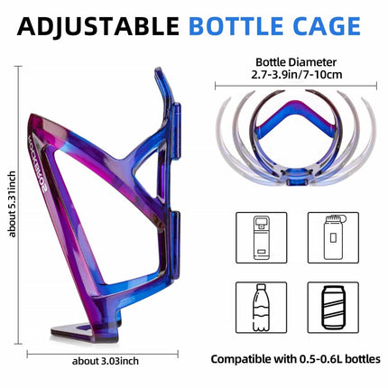 ROCKBROS 35g Leicht PC Fahrrad Flaschenhalter (Fahrrad Flaschenhalter) kaufen bei Linkreich – Jetzt entdecken!