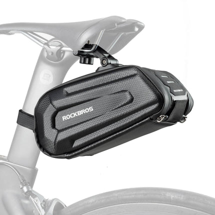 ROCKBROS 3D Hard Shell Fahrrad Satteltasche mit Schnellverschluss 1,8L