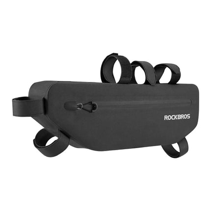 ROCKBROS 3L Wasserabweisend Rahmentasche Dreiecktasche Schwarz (Fahrradtaschen) kaufen bei Linkreich – Jetzt entdecken!