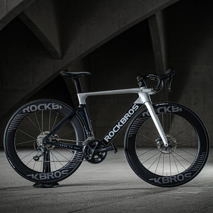 ROCKBROS 700C Carbon Laufradsatz 65mm Scheibenbremse Steckachse Laufrad Set für Rennrad (Laufradsatz) kaufen bei Linkreich – Jetzt entdecken!