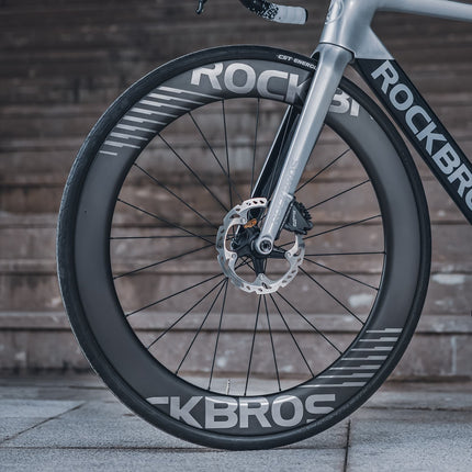 ROCKBROS 700C Carbon Laufradsatz 65mm Scheibenbremse Steckachse Laufrad Set für Rennrad (Laufradsatz) kaufen bei Linkreich – Jetzt entdecken!
