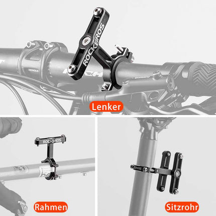 ROCKBROS Alu Universal Flaschenhalter Adapter für Fahrrad und Motorrad (Fahrrad Flaschenhalter) kaufen bei Linkreich – Jetzt entdecken!