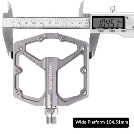 ROCKBROS Aluminium Platform Pedale 9/16 Zoll für MTB E-Bike Stadtrad