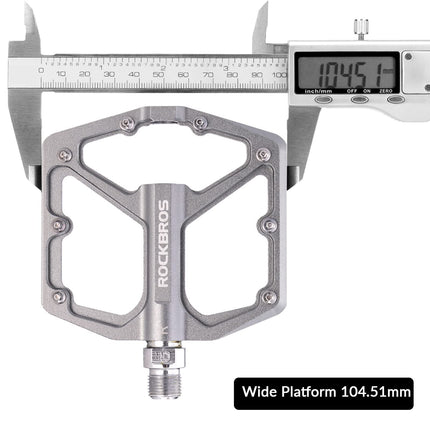 ROCKBROS Aluminium Platform Pedale 9/16 Zoll für MTB E - Bike Stadtrad (Fahrradpedale) kaufen bei Linkreich – Jetzt entdecken!