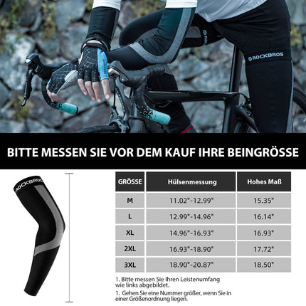 ROCKBROS Armlinge Winter Armwärmer für Radsport Wandern Laufen Outdoor (Armlinge & Beinlinge) kaufen bei Linkreich – Jetzt entdecken!