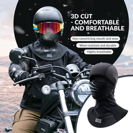 ROCKBROS Balaclava Herbst Winter Skimaske Atmungsaktiv Gesichtshaube (Sturmhaube & Gesichtsmaske) kaufen bei Linkreich – Jetzt entdecken!