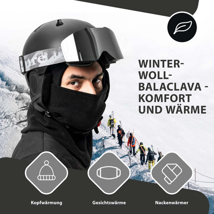 ROCKBROS Balaclava Winter Skimaske Warm Sturmmaske Unisex Einheitsgröße (Sturmhaube & Gesichtsmaske) kaufen bei Linkreich – Jetzt entdecken!