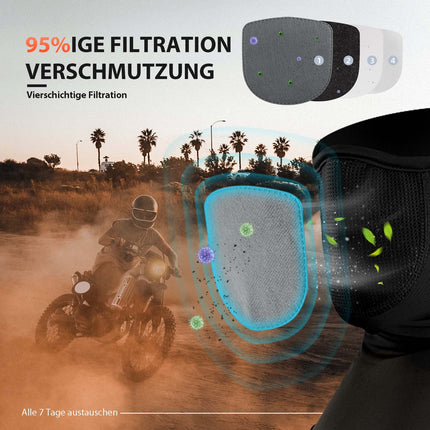 ROCKBROS Balaclavas Multifunktion Atmungsaktiv Gesichtsbedeckung Unisex (Sturmhaube & Gesichtsmaske) kaufen bei Linkreich – Jetzt entdecken!