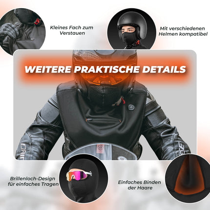 ROCKBROS Beheizte Balaclava Winter Warme Gesichtsmaske Winddicht (Sturmhaube & Gesichtsmaske) kaufen bei Linkreich – Jetzt entdecken!