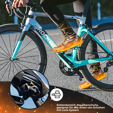ROCKBROS Beheizte Überschuhe Winter Fahrrad Schuhüberzieher für Damen/Herren (Fahrrad Überschuhe) kaufen bei Linkreich – Jetzt entdecken!