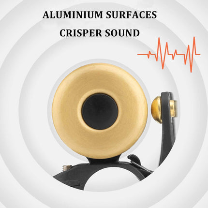 ROCKBROS Classic Brass Fahrradklingel Mini Fahrradglocken 1 - 2 Ringtone (Fahrradklingel) kaufen bei Linkreich – Jetzt entdecken!