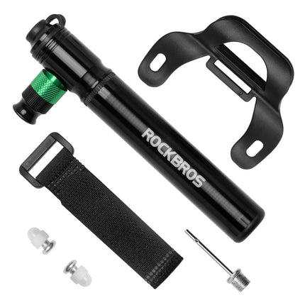 ROCKBROS CO2 Fahrradpumpe 110 PSI Aluminium Minipumpe Schwarz (Fahrrad Luftpumpen) kaufen bei Linkreich – Jetzt entdecken!