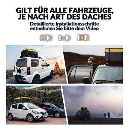 ROCKBROS Dachbox für Auto Wasserdicht Dachgepäckträger 300L mit 8 Zurrgurten (Fahrradtaschen) kaufen bei Linkreich – Jetzt entdecken!
