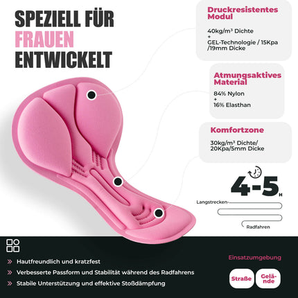 ROCKBROS Damen Radunterhose mit 3D Gepolsterte Radlerhose Atmungsaktiv (Fahrradhose) kaufen bei Linkreich – Jetzt entdecken!