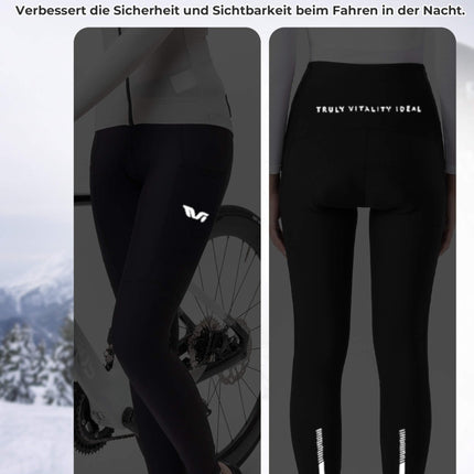 ROCKBROS Damen Winter Fahrradhose Lang Gepolstert Elastisch Atmungsaktiv (Fahrradhose) kaufen bei Linkreich – Jetzt entdecken!