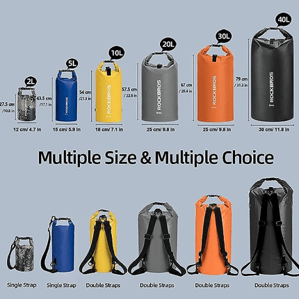 ROCKBROS Dry Bag Wasserdicht Packsack (Fahrradtaschen) kaufen bei Linkreich – Jetzt entdecken!