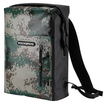 ROCKBROS Dry Bag wasserdicht Reiserucksack mit Vordertasche 20L (Fahrradtaschen) kaufen bei Linkreich – Jetzt entdecken!