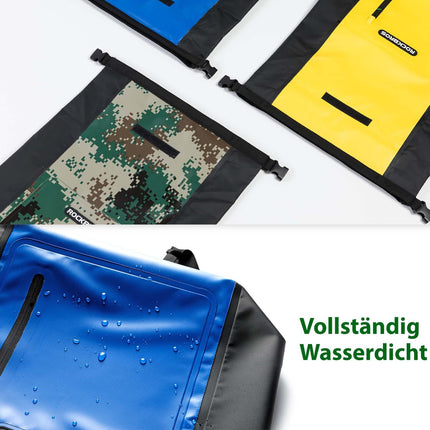 ROCKBROS Dry Bag wasserdicht Reiserucksack mit Vordertasche 20L (Fahrradtaschen) kaufen bei Linkreich – Jetzt entdecken!