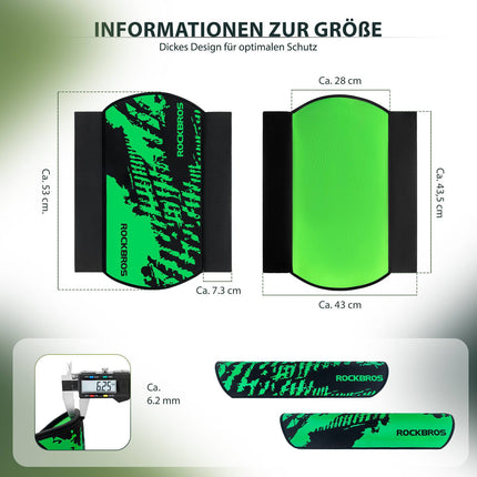 ROCKBROS E - Bike Akku Lackschutz für integrierte Ebike Rahmenakku Schutz vor Kälte () kaufen bei Linkreich – Jetzt entdecken!