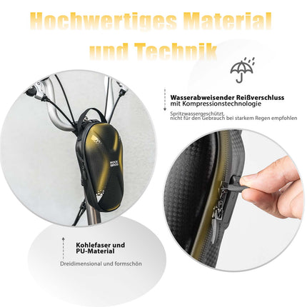 ROCKBROS E Scooter Lenkertasche Wasserdicht Vordertasche mit USB - Anschlüsse (Fahrradtaschen) kaufen bei Linkreich – Jetzt entdecken!