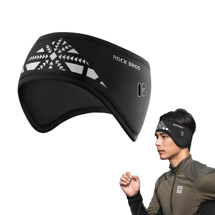 ROCKBROS Elastisches Winter Stirnband mit Klettverschluss Ohrenwärmer Unisex (Fahrrad Mütze) kaufen bei Linkreich – Jetzt entdecken!