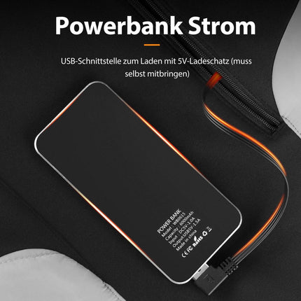 ROCKBROS Elektrische Beheizte Weste mit 3 Temperaturstufen für Herren/Damen (Fahrradjacke) kaufen bei Linkreich – Jetzt entdecken!