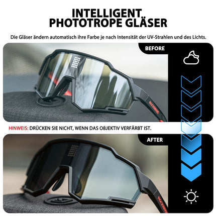ROCKBROS elektronische Selbsttönend Brille intelligente Fahrradbrille (Fahrradbrille) kaufen bei Linkreich – Jetzt entdecken!