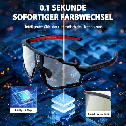 ROCKBROS elektronische Selbsttönend Brille intelligente Fahrradbrille (Fahrradbrille) kaufen bei Linkreich – Jetzt entdecken!