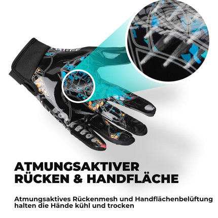 ROCKBROS Erwachsene Profi - Sporthandschuhe Atmungsaktiv Elastisch (Fahrradhandschuhe) kaufen bei Linkreich – Jetzt entdecken!
