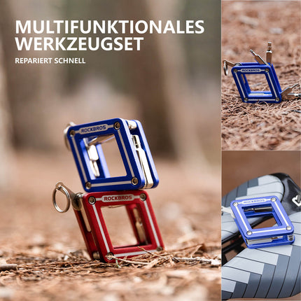 ROCKBROS Fahrrad 8 in 1 Reparatur - Werkzeug - Set Faltbares Reparaturset (Werkzeuge) kaufen bei Linkreich – Jetzt entdecken!