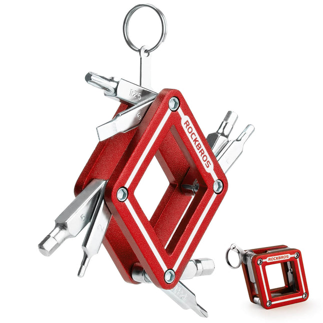 ROCKBROS Fahrrad 8 in 1 Reparatur - Werkzeug - Set Faltbares Reparaturset (Werkzeuge) kaufen bei Linkreich – Jetzt entdecken!