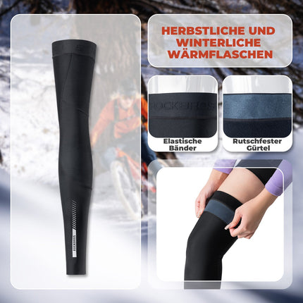 ROCKBROS Fahrrad Beinlinge Warm Rutschfeste Winter Knieschützer Herren Damen (Armlinge & Beinlinge) kaufen bei Linkreich – Jetzt entdecken!