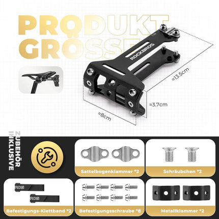 ROCKBROS Fahrrad Flaschenhalter Adapter Aluminum Einstellbar Halterung (Fahrrad Flaschenhalter) kaufen bei Linkreich – Jetzt entdecken!