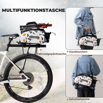ROCKBROS Fahrrad Gepäckträgertasche 17 - 35L mit Regenhülle (Fahrradtaschen) kaufen bei Linkreich – Jetzt entdecken!