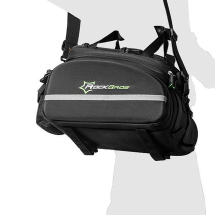 ROCKBROS Fahrrad Gepäckträgertasche wasserdichte mit Regenschutz 17-35L