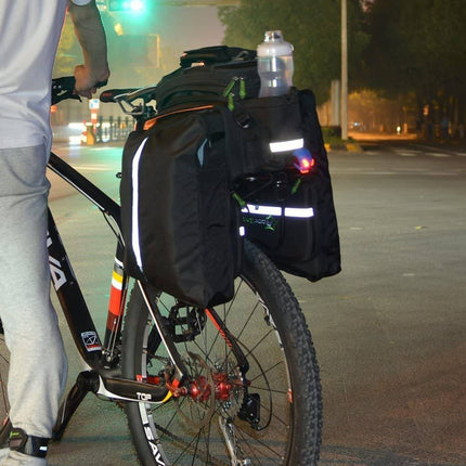 ROCKBROS Fahrrad Gepäckträgertasche wasserdichte mit Regenschutz 17-35L