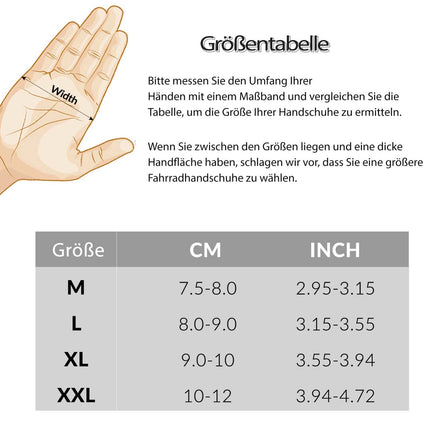 ROCKBROS Fahrrad Handschuhe Touchscreen - Design für Outdoor Aktivitäten Unisex (Fahrradhandschuhe) kaufen bei Linkreich – Jetzt entdecken!