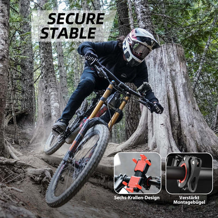ROCKBROS Fahrrad Handyhalterung 360°Drehbar Motorrad Halterung (Fahrrad Handyhalterung) kaufen bei Linkreich – Jetzt entdecken!