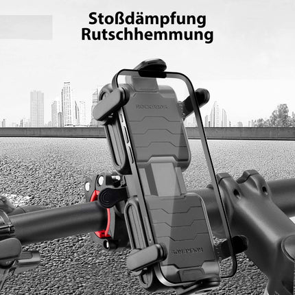 ROCKBROS Fahrrad Handyhalterung 360°Drehbar Motorrad Halterung (Fahrrad Handyhalterung) kaufen bei Linkreich – Jetzt entdecken!